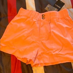 Peach Woven Forever 21 Shorts